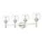 Z-Lite Sutton Vanity, 4-Light, 31.5 In.W x 7 In.L x 10.25 In.H, Brushed Nickel/Clear 7502-4V-BN - alternate 4
